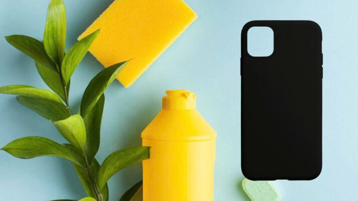 Dụng cụ vệ sinh ốp điện thoại silicon và ốp lưng điện thoại tại nhà